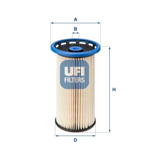 Filtru combustibil UFI 26.038.00 – VW | AutoRival