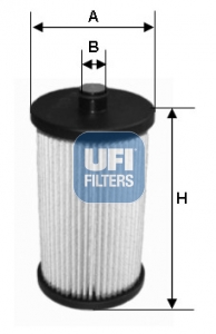 Filtru combustibil UFI 26.057.00 – VW | AutoRival