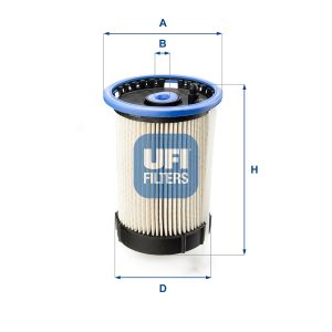 Filtru combustibil UFI 26.065.00 – VW | AutoRival