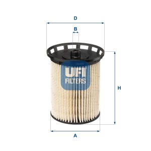 Filtru combustibil UFI 26.129.00 – VW | AutoRival