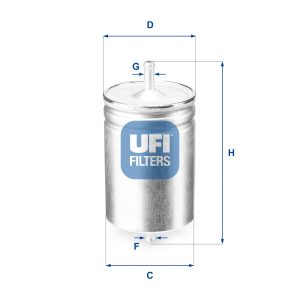 Filtru combustibil UFI 31.583.00 – VW | AutoRival