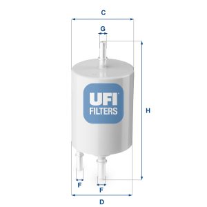 Filtru combustibil UFI 31.854.00 – VW | AutoRival