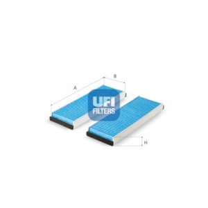 Filtru aer habitaclu UFI 34.153.00 – VW | AutoRival