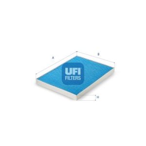 Filtru aer habitaclu UFI 34.263.00 – VW | AutoRival