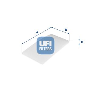 Filtru aer habitaclu UFI 53.322.00 – VW | AutoRival