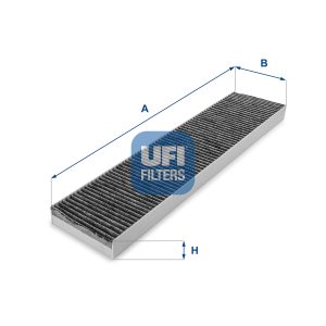 Filtru aer habitaclu UFI 54.118.00 – VW | AutoRival