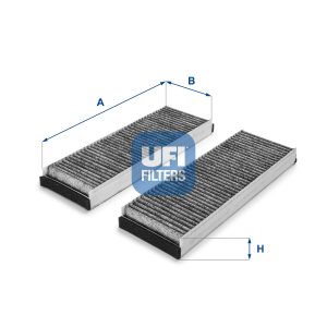 Filtru aer habitaclu UFI 54.153.00 – VW | AutoRival