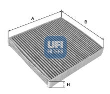 Filtru aer habitaclu UFI 54.195.00 – VW | AutoRival