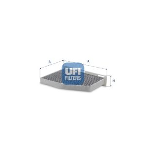 Filtru aer habitaclu UFI 54.376.00 – VW | AutoRival