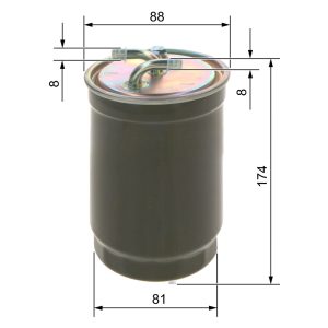 Filtru combustibil BOSCH 0 450 906 172 – VW | AutoRival