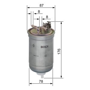 Filtru combustibil BOSCH 0 450 906 267 – VW | AutoRival