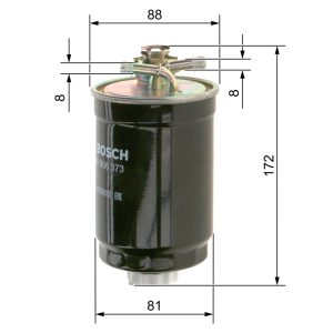 Filtru combustibil BOSCH 0 450 906 373 – VW | AutoRival