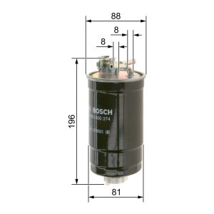 Filtru combustibil BOSCH 0 450 906 374 – VW | AutoRival