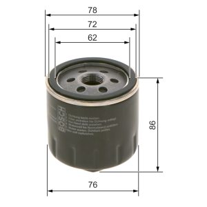 Filtru ulei BOSCH 0 451 103 318 – VW | AutoRival