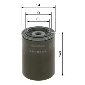 Filtru ulei BOSCH 0 451 103 346 – VW | AutoRival