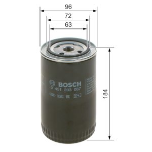Filtru ulei BOSCH 0 451 203 087 – VW | AutoRival