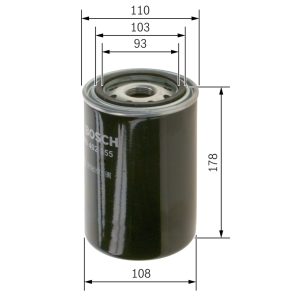 Filtru ulei BOSCH 0 451 301 207 – VW | AutoRival