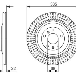 Disc frana BOSCH 0 986 479 591 – VW | AutoRival