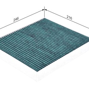 Filtru aer habitaclu BOSCH 0 986 628 504 – VW | AutoRival