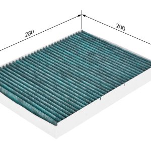 Filtru aer habitaclu BOSCH 0 986 628 509 – VW | AutoRival