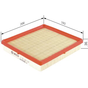Filtru aer BOSCH F 026 400 581 – VW | AutoRival