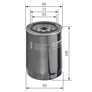 Filtru ulei BOSCH F 026 407 004 – VW | AutoRival