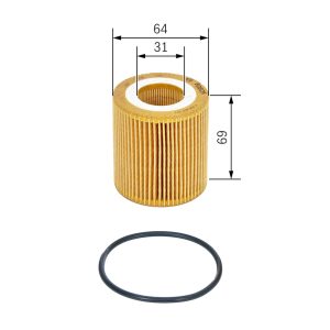Filtru ulei BOSCH F 026 407 177 – VW | AutoRival