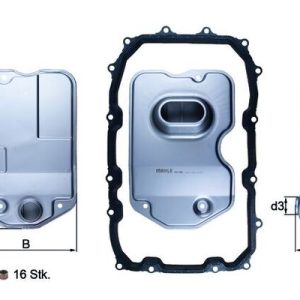 Filtru hidraulic cutie de viteze automata KNECHT HX 160KIT – VW | AutoRival