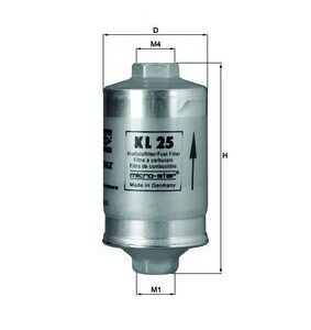 Filtru combustibil KNECHT KL 25 – VW | AutoRival