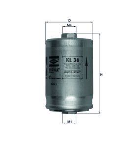 Filtru combustibil KNECHT KL 36 – VW | AutoRival
