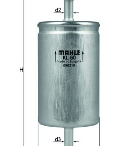 Filtru combustibil KNECHT KL 60 – VW | AutoRival