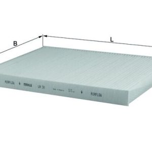 Filtru aer habitaclu KNECHT LA 31 – VW | AutoRival