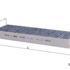 Filtru aer habitaclu KNECHT LAK 239/S – VW | AutoRival