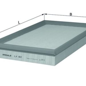 Filtru aer KNECHT LX 63 – VW | AutoRival