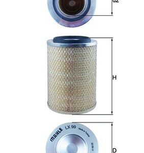 Filtru aer KNECHT LX 99 – VW | AutoRival