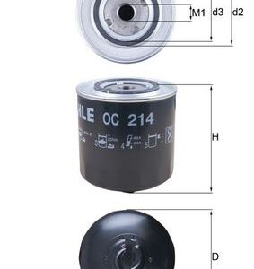 Filtru ulei KNECHT OC 214 – VW | AutoRival