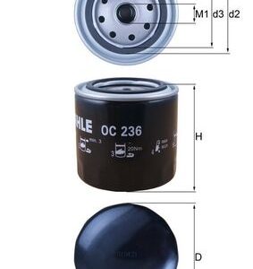 Filtru ulei KNECHT OC 236 – VW | AutoRival