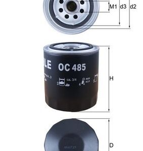 Filtru ulei KNECHT OC 485 – VW | AutoRival