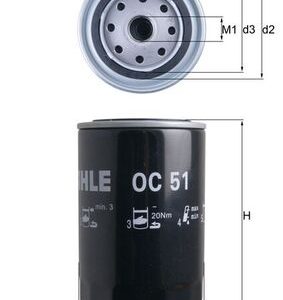 Filtru ulei KNECHT OC 51 – VW | AutoRival