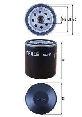 Filtru ulei KNECHT OC 988 – VW | AutoRival