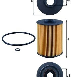 Filtru ulei KNECHT OX 356D – VW | AutoRival