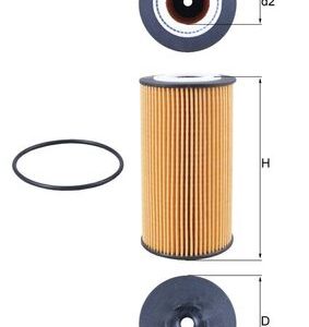 Filtru ulei KNECHT OX 358D – VW | AutoRival