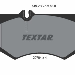 Set placute frana TEXTAR 2078401 – VW | AutoRival