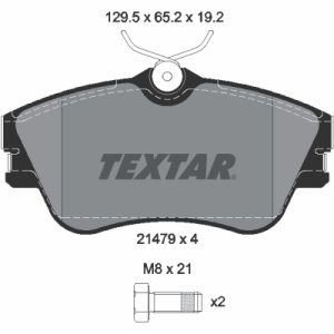Set placute frana TEXTAR 2147902 – VW | AutoRival
