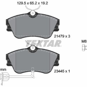Set placute frana TEXTAR 2147903 – VW | AutoRival
