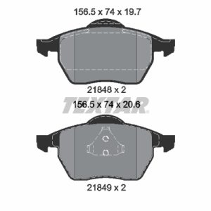 Set placute frana TEXTAR 2184802 – VW | AutoRival