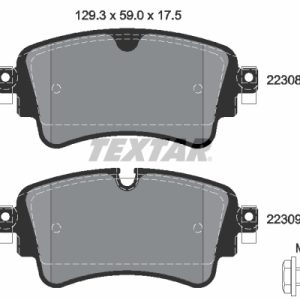 Set placute frana TEXTAR 2230801 – VW | AutoRival