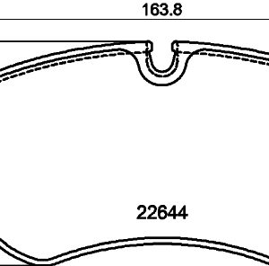 Set placute frana TEXTAR 2264403 – VW | AutoRival