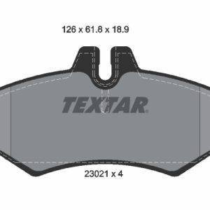 Set placute frana TEXTAR 2302101 – VW | AutoRival