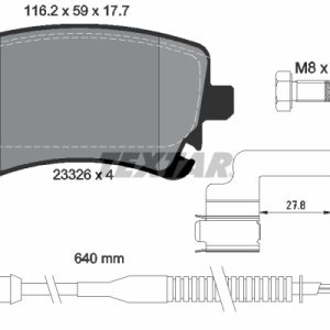 Set placute frana TEXTAR 2332603 – VW | AutoRival
